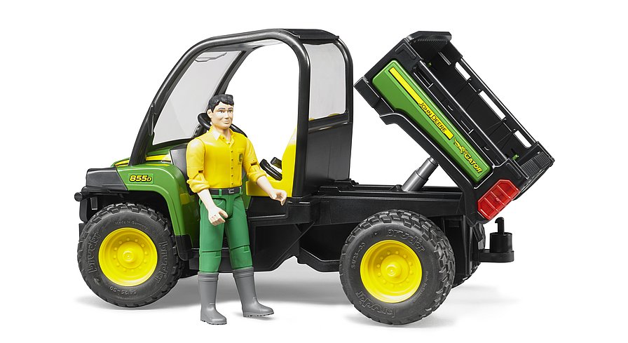 John Deere Gator XUV 855D mit Fahrer