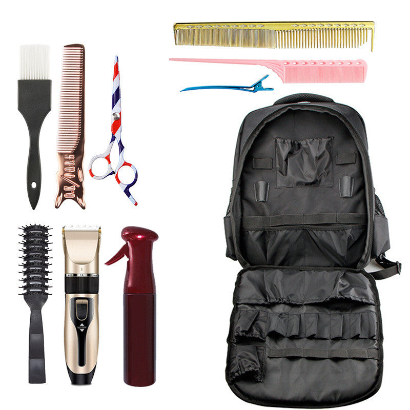 Schwarzer Haarwerkzeug-Rucksack – Bild 3 | LuxeStyle