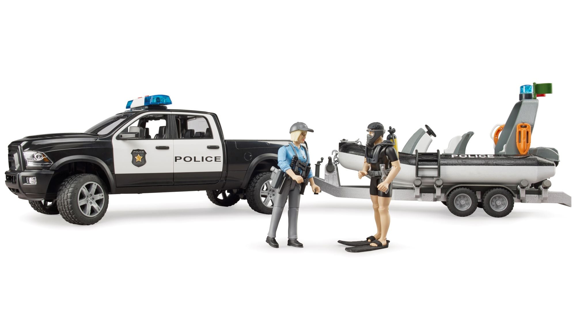 BRUDER RAM 2500 Polizei Pickup
