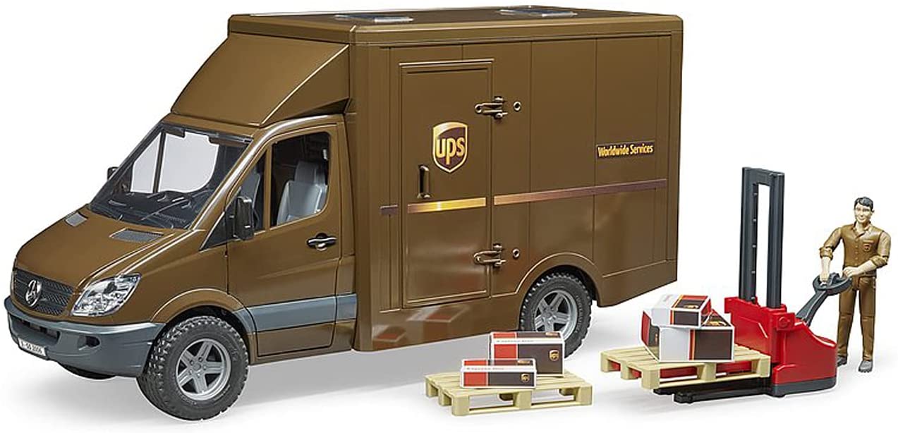 MB Sprinter UPS mit Fahrer und Zubehör
