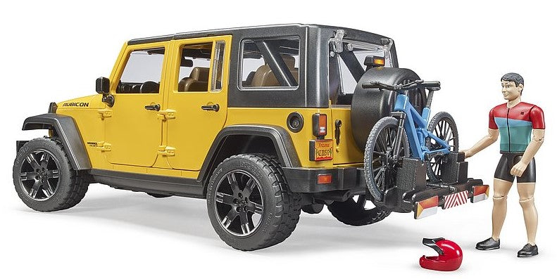 Jeep Wrangler Rubicon Unlimited mit Mountainbike und Radfahrer – Bild 3 | LuxeStyle