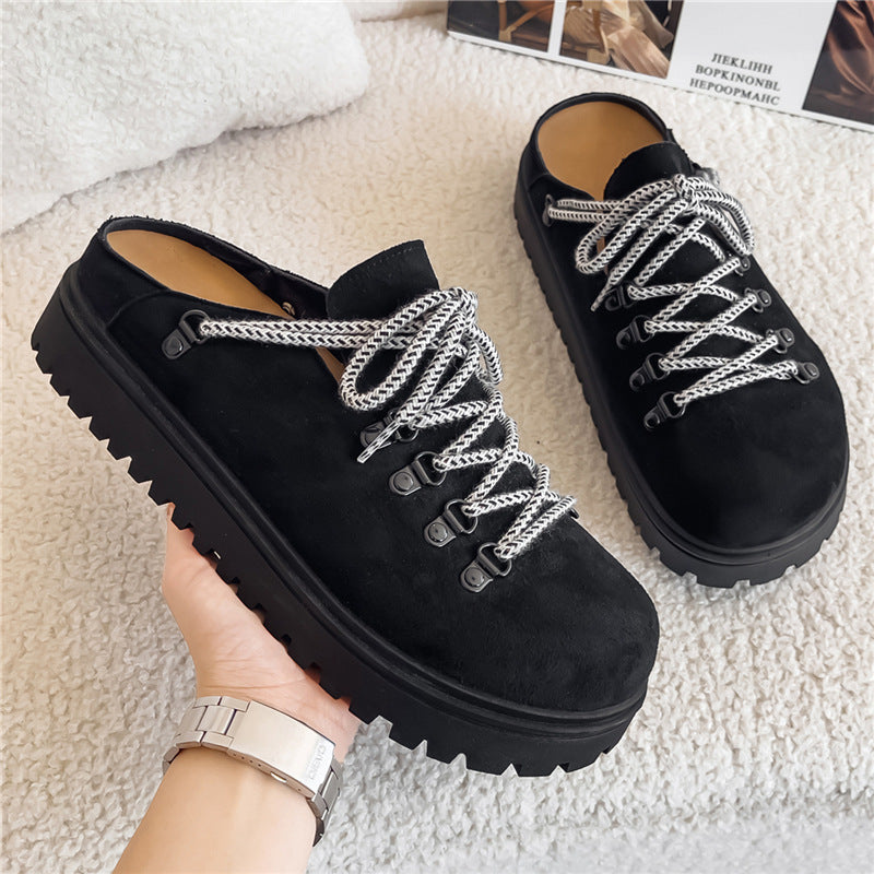Slipper Wildleder geschlossen