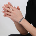 Hip-Hop Cuban-Link Halskette und Armband für Herren – Bild 5 | LuxeStyle