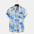 Herren Hawaiihemd Kurzarm mit Blumenmuster – Bild 6 | LuxeStyle