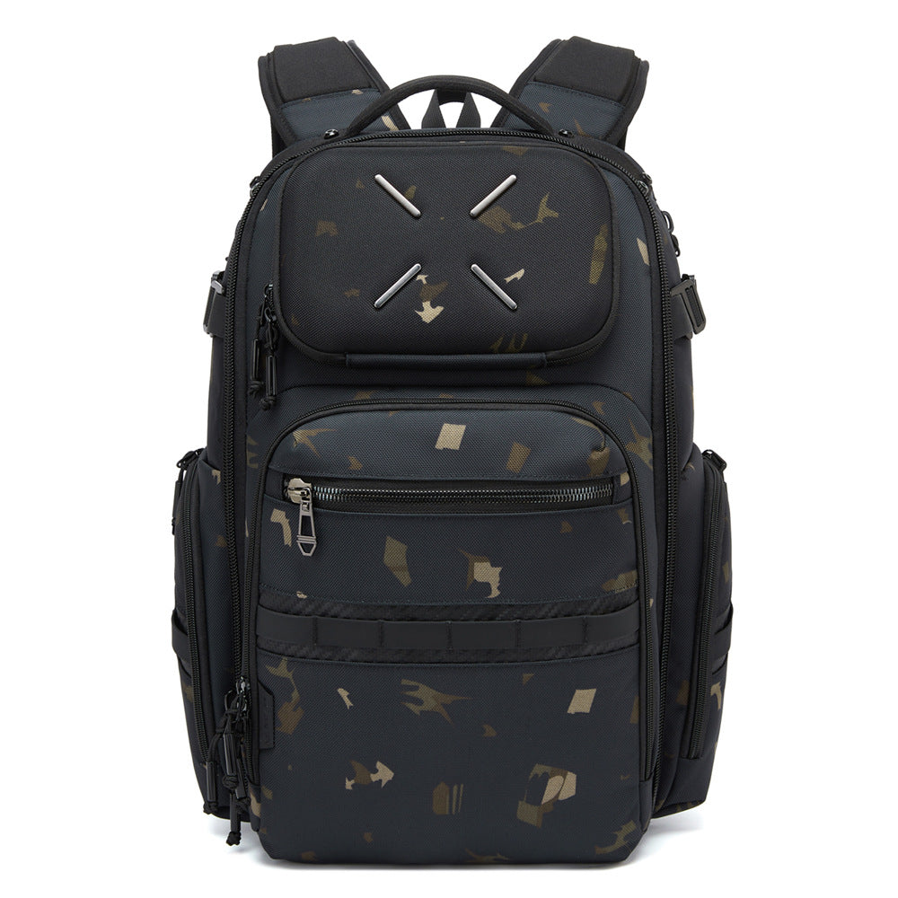Grosser, wasserabweisender Laptop-Rucksack für Herren – Bild 9 | LuxeStyle