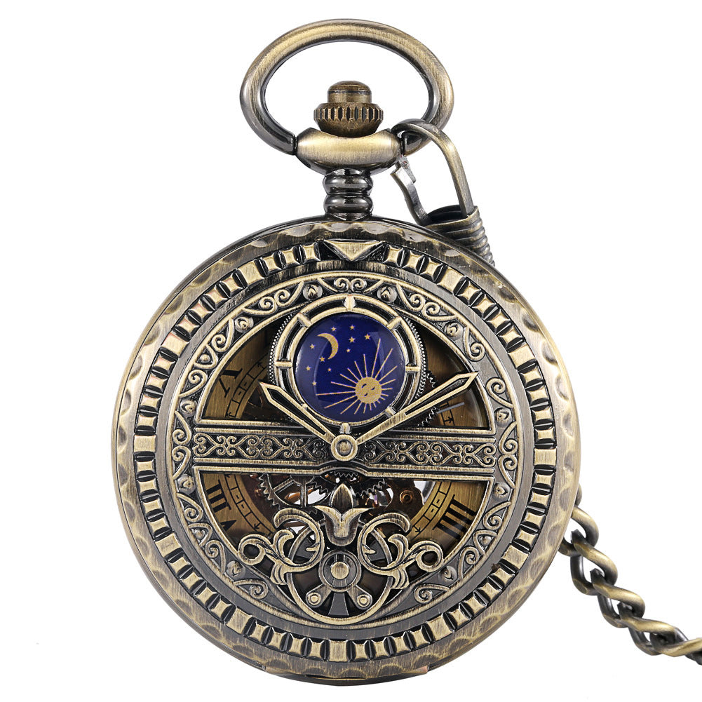 Mechanische Taschenuhr mit römischen Ziffern – Ref. CJ-2603220755131624500 – Ansicht 5