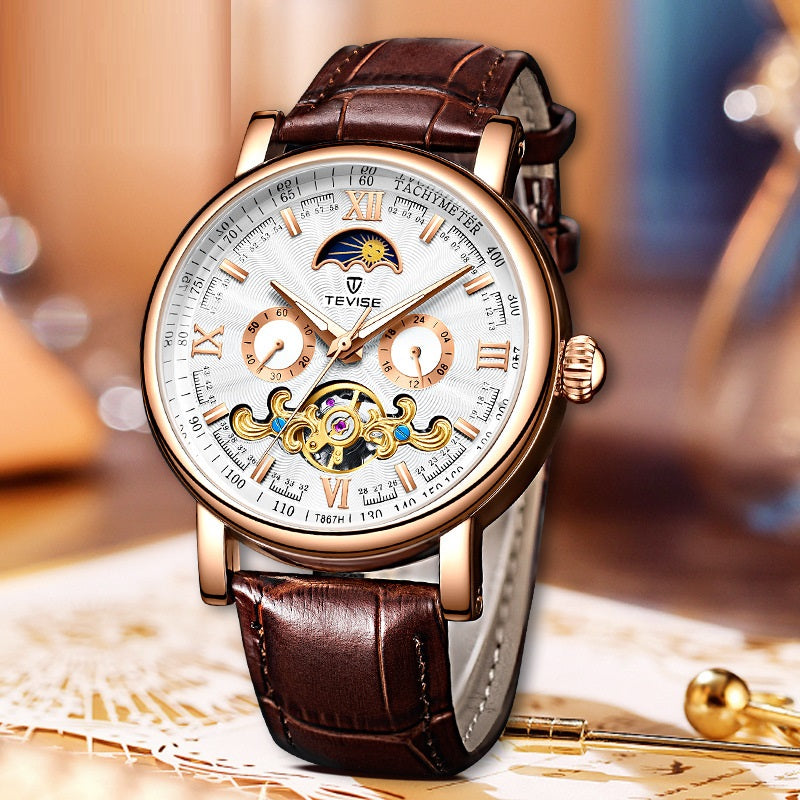 Mechanische Uhr mit Kalenderfunktion
