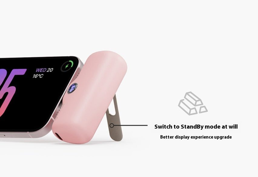 Kompakte 20W Powerbank mit Halterung
