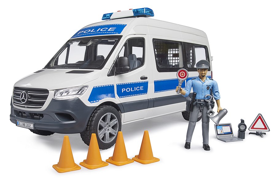 BRUDER MB Sprinter Polizei