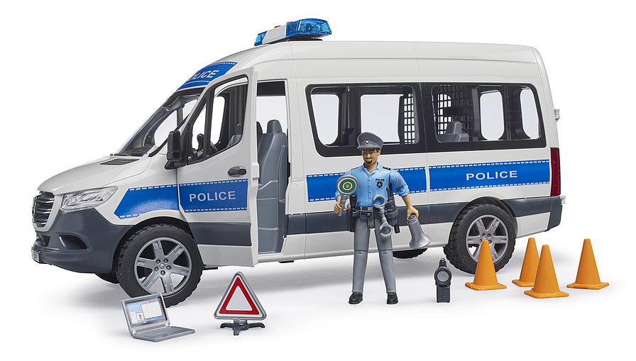BRUDER MB Sprinter Polizei
