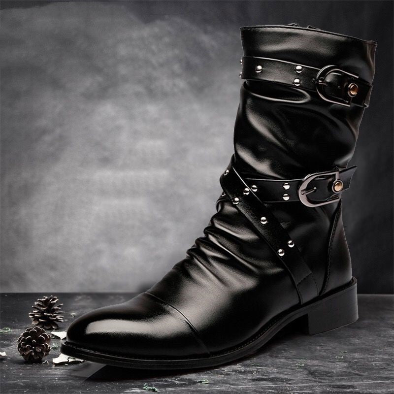 Spitze Wellingtons mit Innenabsatz – Bild 4 | LuxeStyle