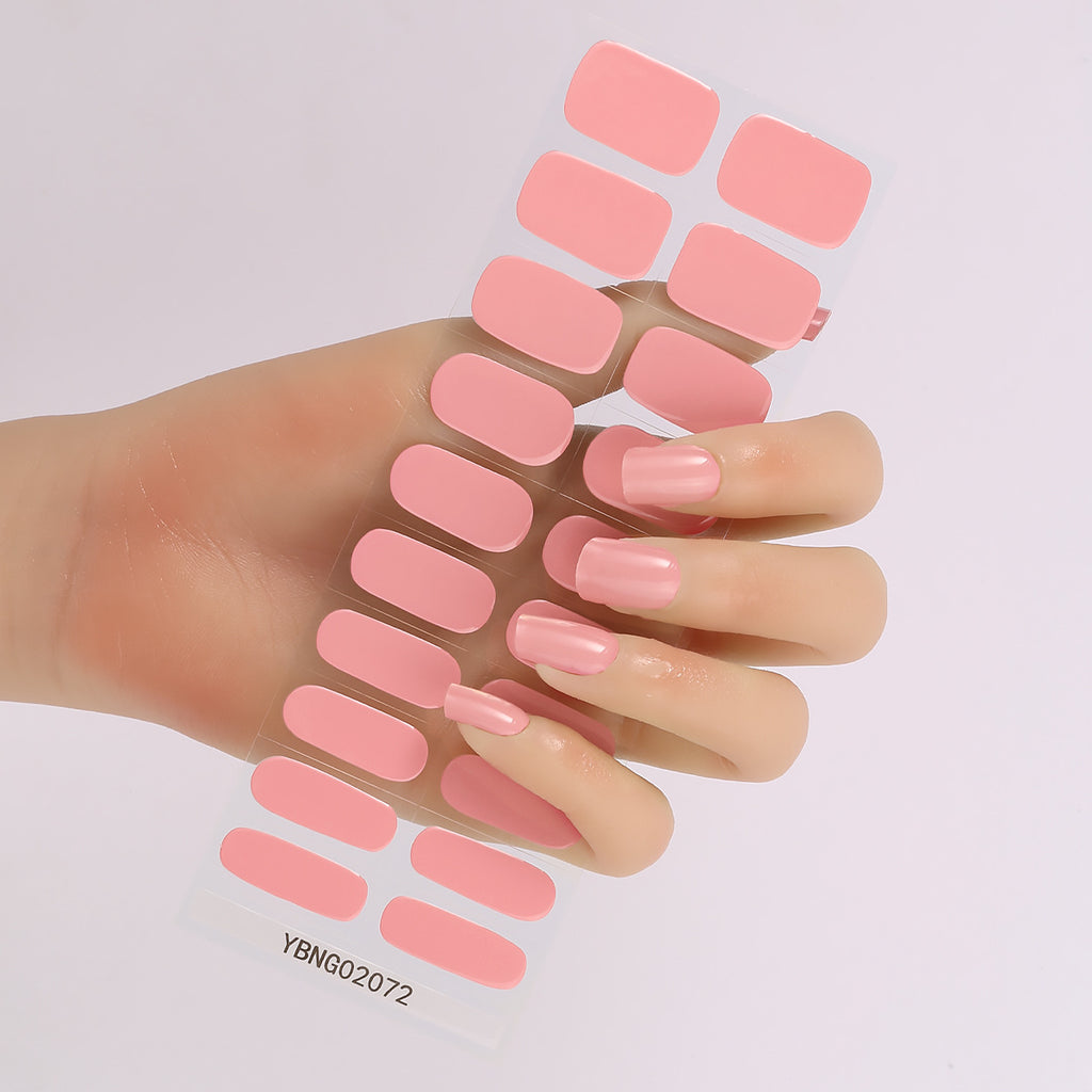 Semi-Cured Gel-Nagelsticker – Bild 8 | LuxeStyle