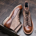 Motorradlederstiefel Herren braun – Bild 19 | LuxeStyle