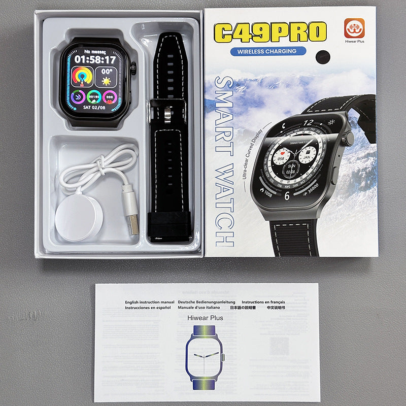 Smartwatch mit HD-Curved-Display – Bild 2 | LuxeStyle