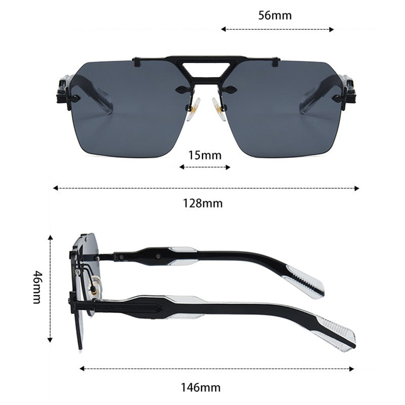 Metall-Sonnenbrille