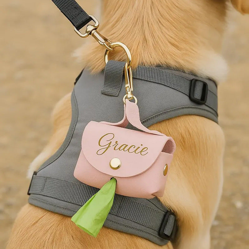 PU-Leder Hundetoilettenbeutel – individuell – Bild 3 | LuxeStyle