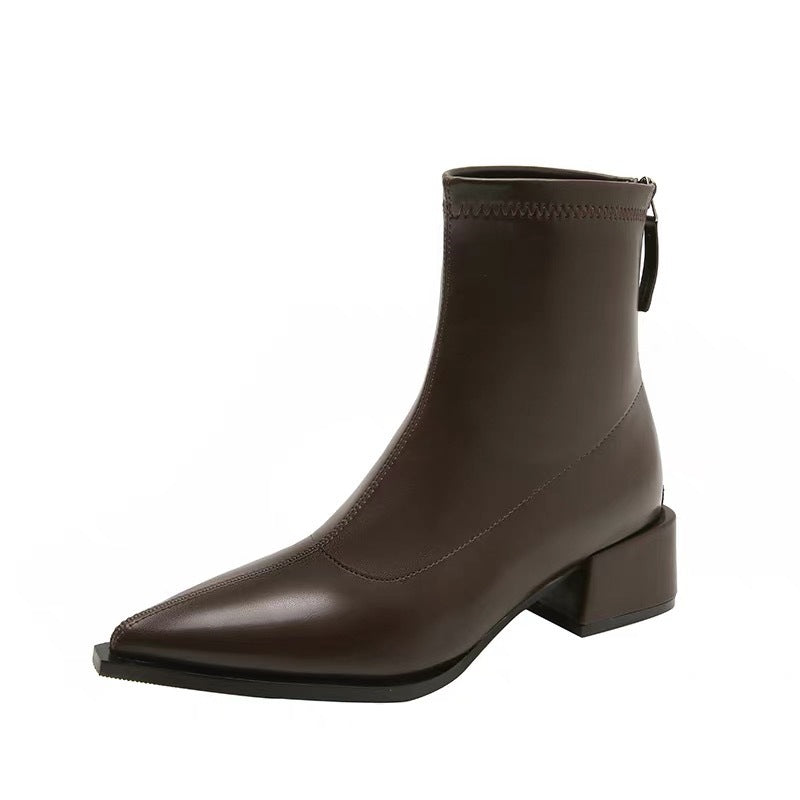Elegante spitze Stiefeletten