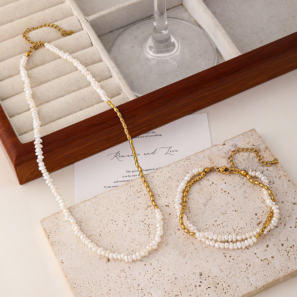 Doppellagiges Armband-Set – Bild 6 | LuxeStyle
