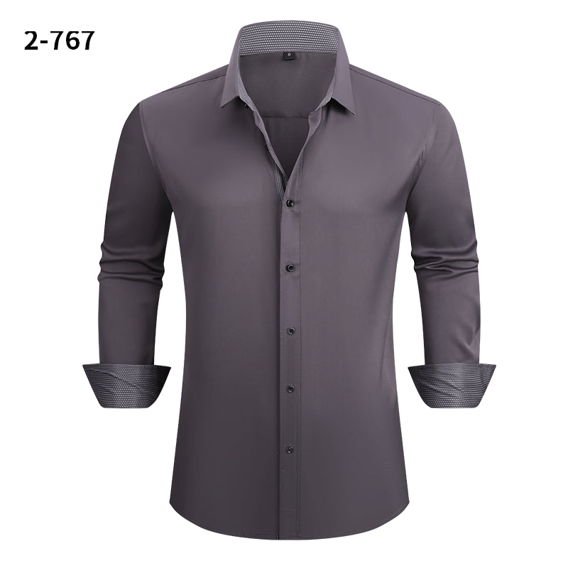 Herren Langarmshirt Business Casual – Bild 10 | LuxeStyle