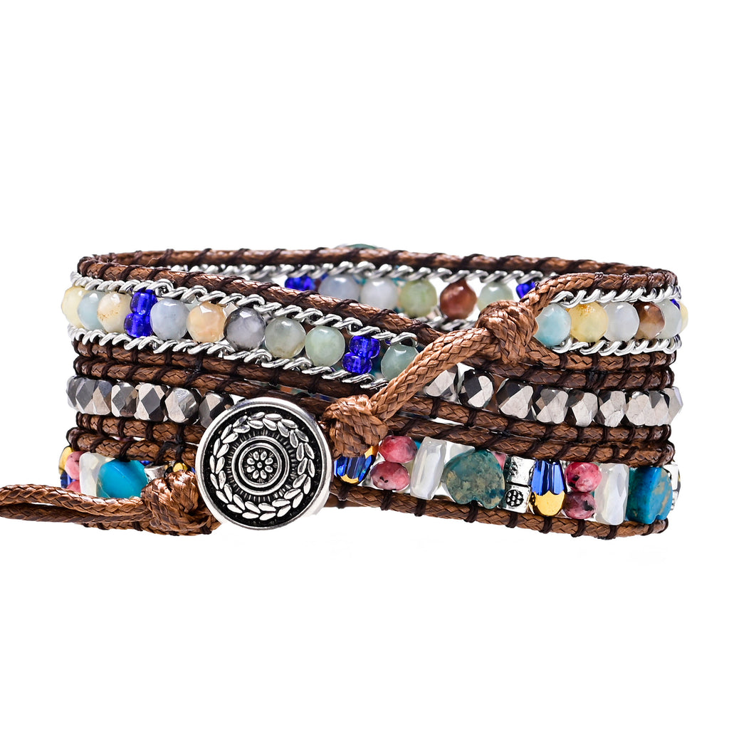 Ombre Herz-Armband mit Silber-Akzenten – Bild 5 | LuxeStyle