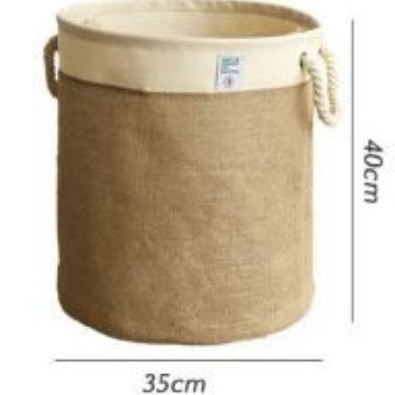 Jute Wäschekorb
