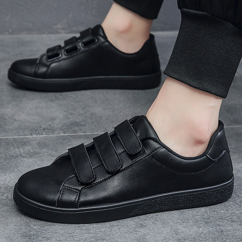 Männer Sneaker aus PU mit Klettverschluss | LuxeStyle