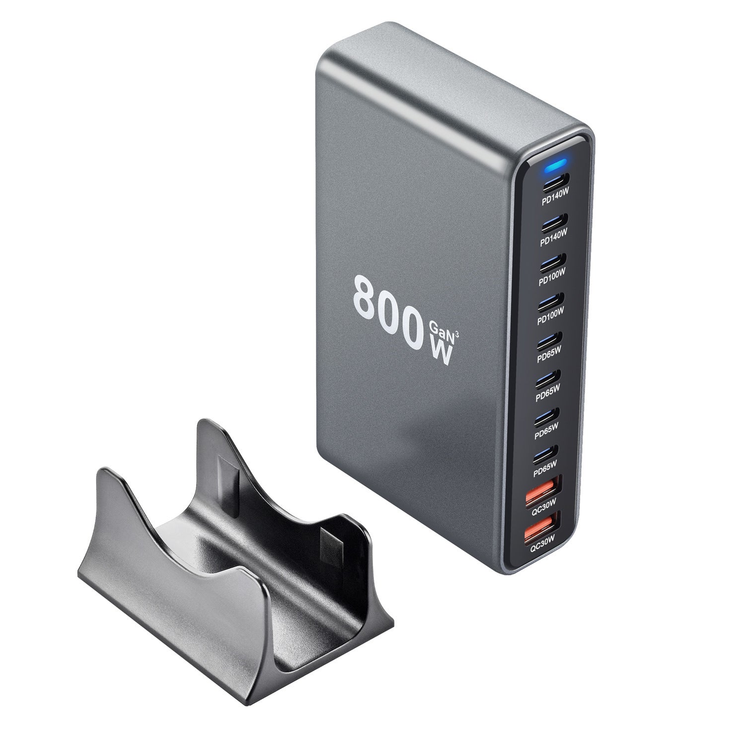 800W Gallium Nitride PD Tischladegerät