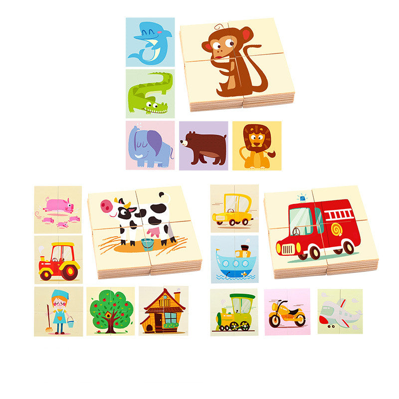 Holzpuzzle für Kinder – 24 Teile – Bild 5 | LuxeStyle