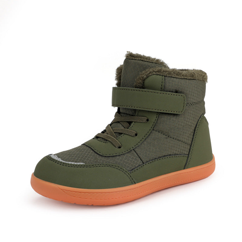 Warme Velcro-Kinderschuhe