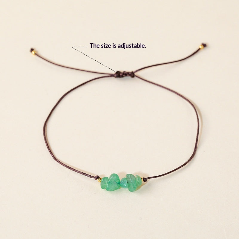 Kristall-Pebbel-Armband | LuxeStyle