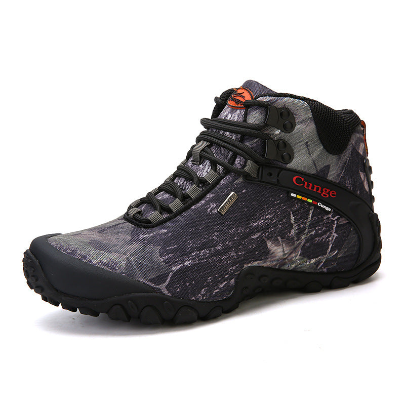 Tarnfarben Outdoor-Stiefel für Herren – Bild 7 | LuxeStyle