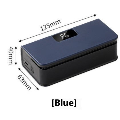 Kompakte Mini-Versiegelungsmaschine – handlich, weiss/blau – Bild 7 | LuxeStyle