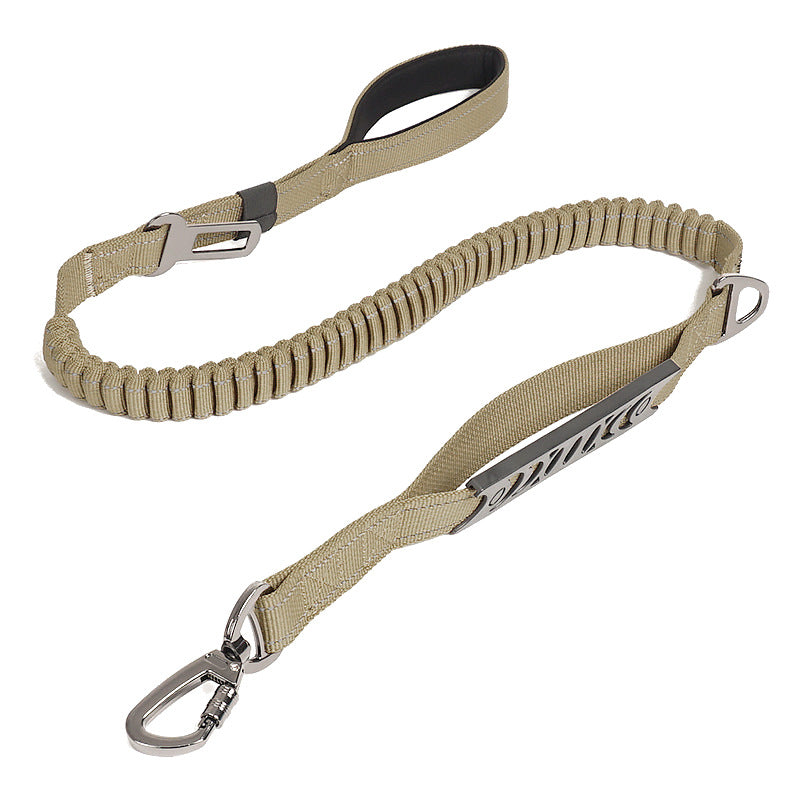 Reflektierende Hunde-Leine mit Puffer – Bild 6 | LuxeStyle