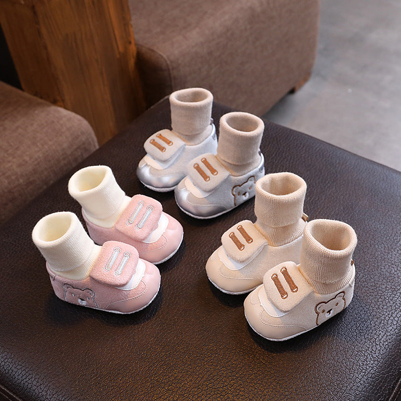Baby Lauflernschuhe mit rutschfester Sohle