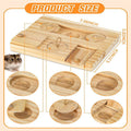 Futterspender Holz für Hamster – Bild 1 | LuxeStyle
