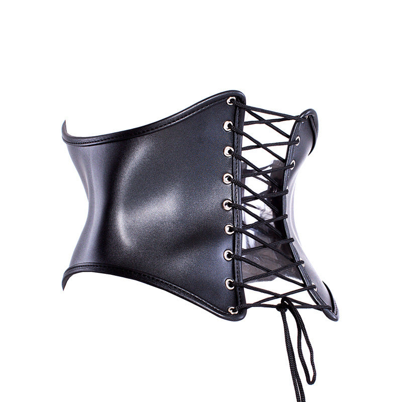 PVC-Corset mit Riegelverschluss – Bild 3 | LuxeStyle
