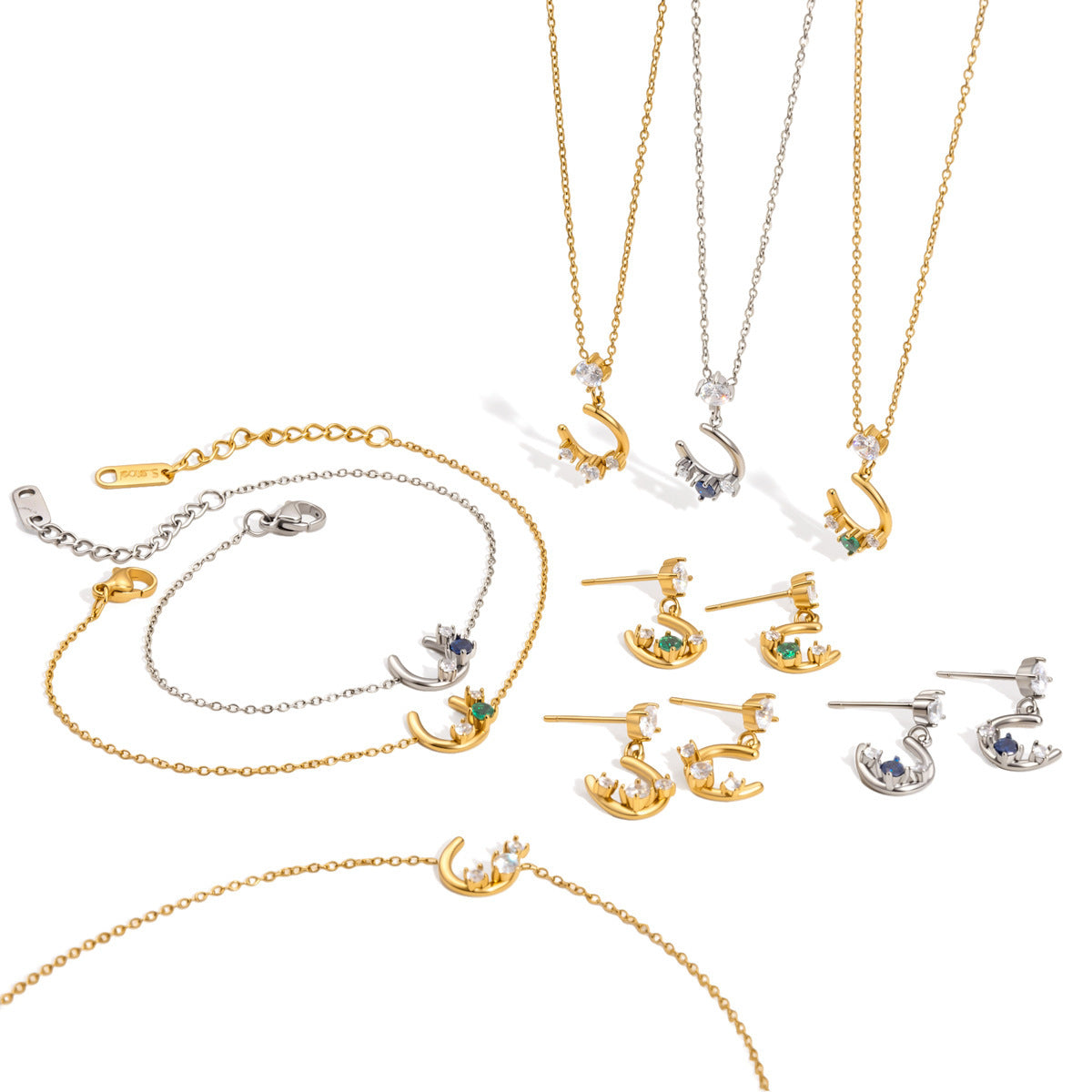 Schmuckset Anker & Hufeisen – Bild 4 | LuxeStyle