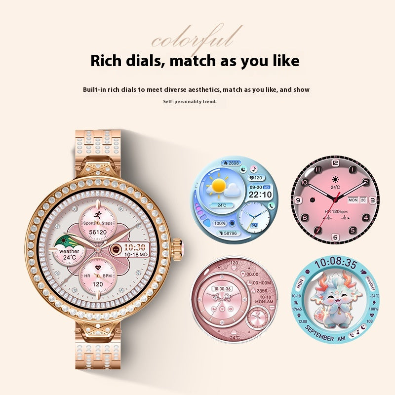 Smartwatch HW16 MINI für Damen – Bild 5 | LuxeStyle