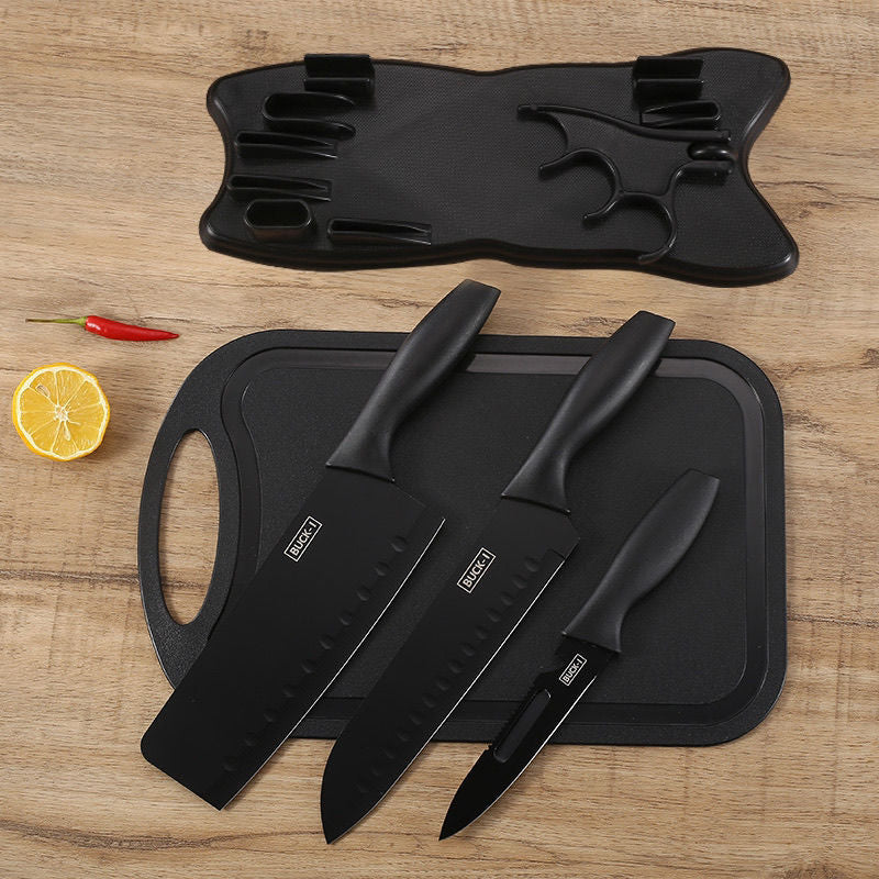 Küchenmesser-Set aus Keramik und Edelstahl