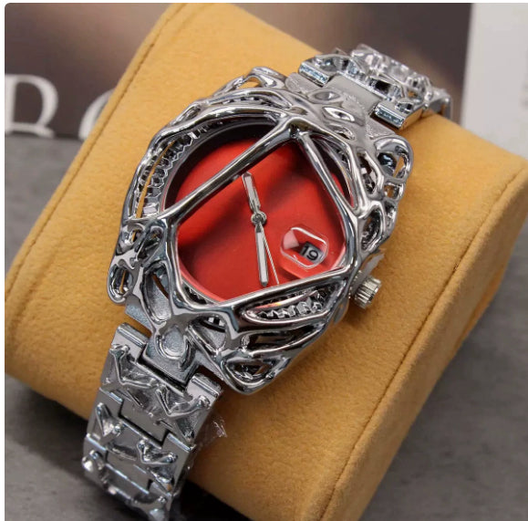 Silberne Armbanduhr – Bild 7 | LuxeStyle