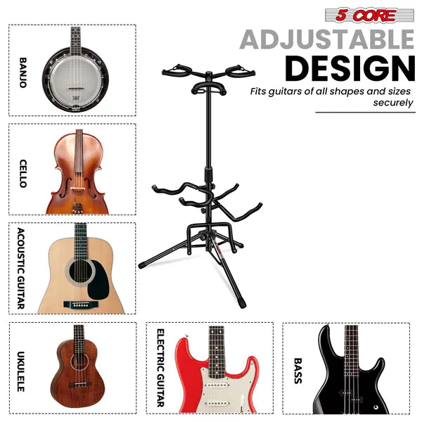 Gitarrenständer für 3 Instrumente – Ansicht 5