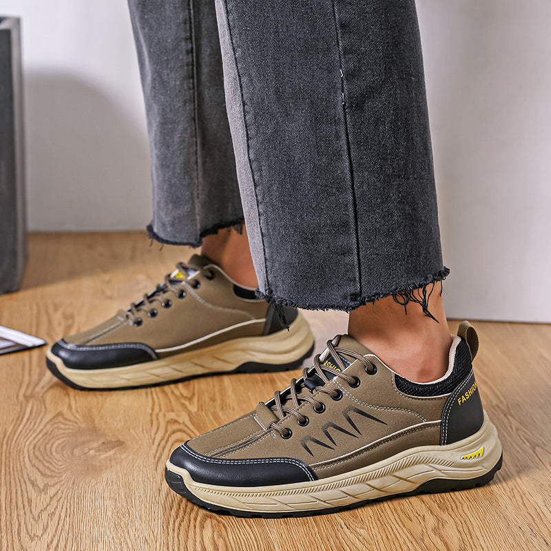 Herren Freizeit-Sneaker mit dicker Sohle