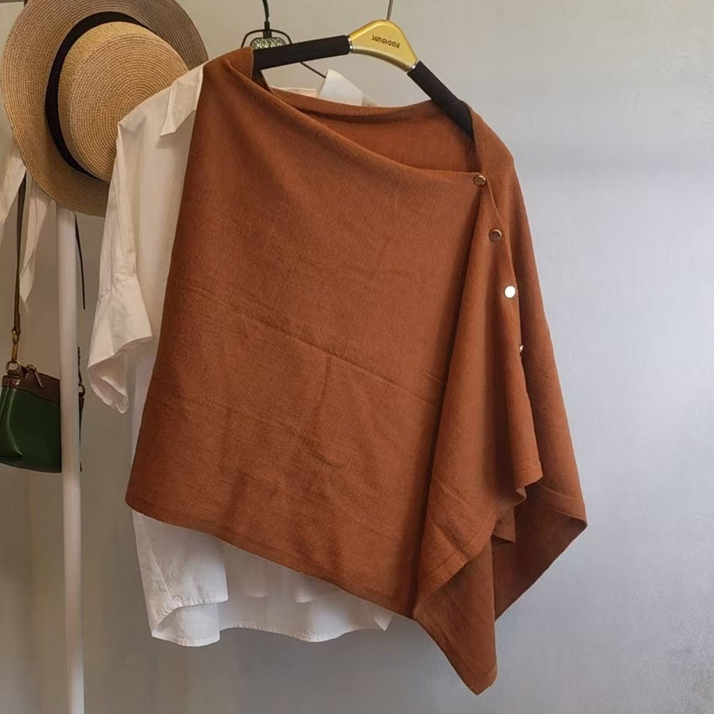 Schwarzer Wollschal mit Vintage‑Look – Bild 13 | LuxeStyle