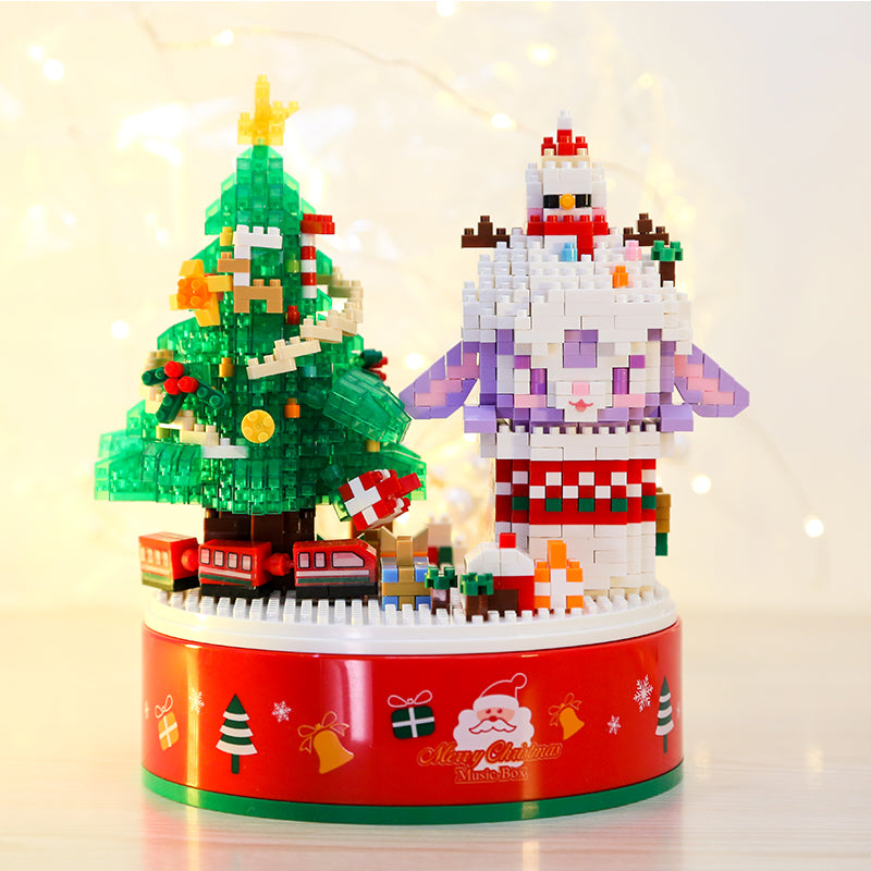 Weihnachts-Baumhaus-Schloss Bausteine | LuxeStyle