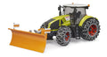Claas Axion 950 mit Räumschild