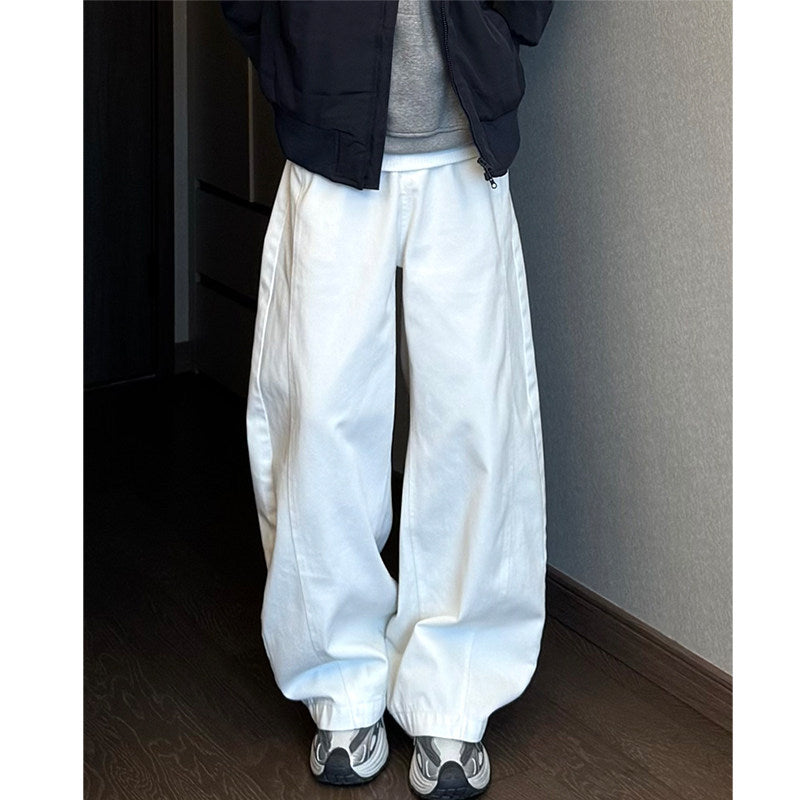 Weisse Cropped Jeans – Unisex – Bild 1 | LuxeStyle