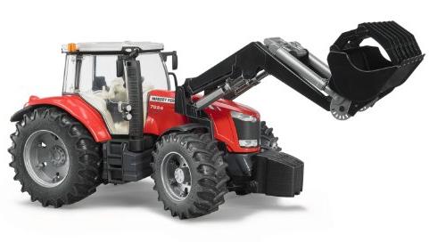 Massey Ferguson 7600 mit Frontlader