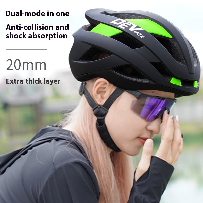 Velohelm mit Insektenschutz