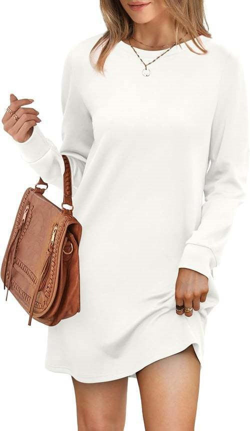 Kapuzenkleid mit Tasche