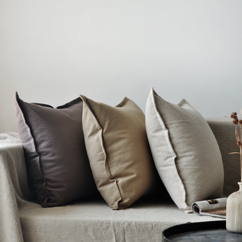 Leinen Kissenbezug fürs Sofa